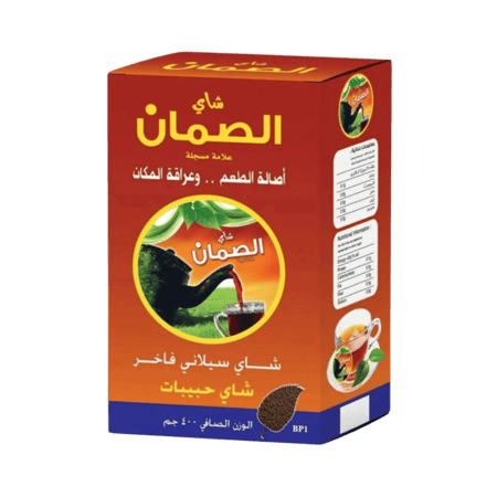 شاي الصمان سيلاني حبيبات 400 جرام