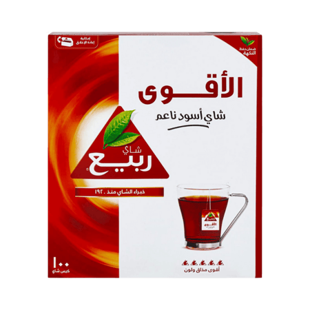 شاي ربيع الأقوى 100 كيس