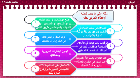 23/ بينما رجل يمشي بطريق