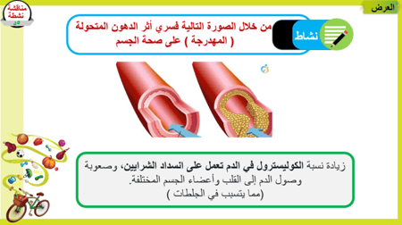 1) النظام الصحي الغذائي