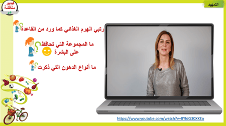 1) النظام الصحي الغذائي