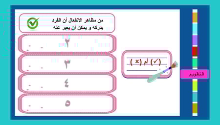 9) التعريف بالانفعالات
