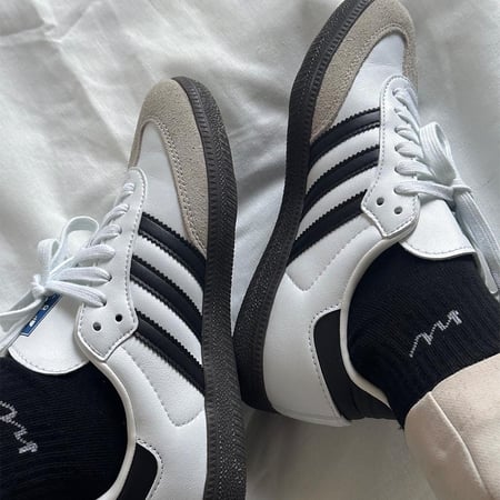 adidas Samba White Black