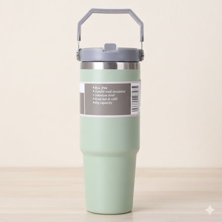 كوب للحفاظ على درجة حرارة المشروبات الساخنة أو الباردة