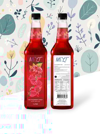 سيروب التوت الاحمر ميلت