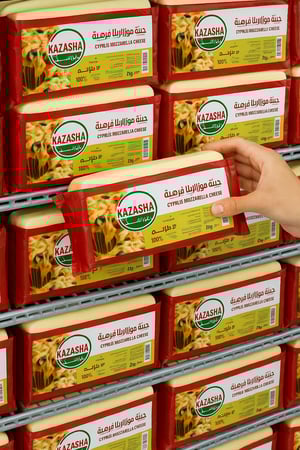 بلوك موزاريلا قبرصي