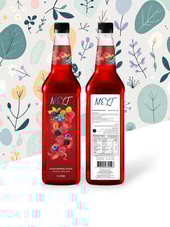 سيروب التوت المكس ميلت