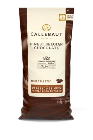 حبوب شوكولاته الحليب (33.6%) "كاليباوت"