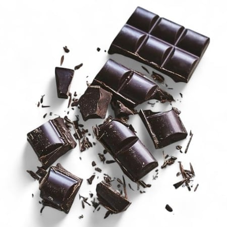 قطع شوكلاتة دارك
