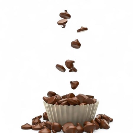 حبيبات شوكلاتة بلحليب شيبسي