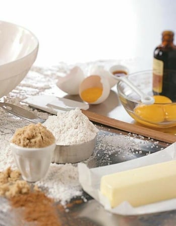 خليط بودرة الكيك الابيض