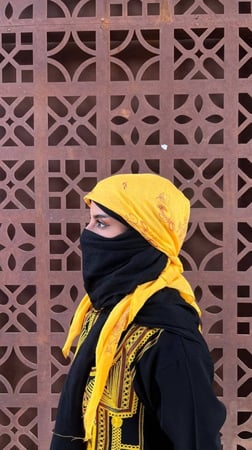 بكج العصبة الجنوبية 27 ( طرحه قطن + عصبة جنوبيه جنيهات + شال جنوبي )