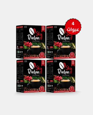 بكج 4 قهوة الجنسنج بنتان سكاي – توفير 87 ريال