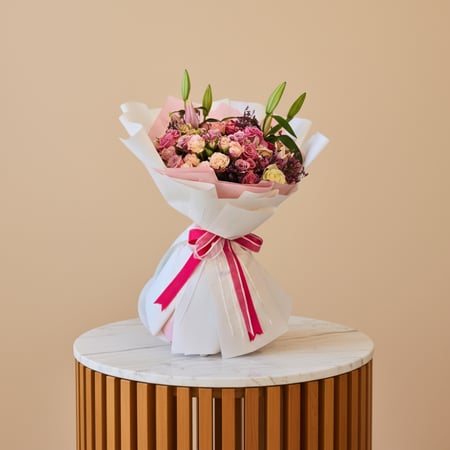 بوكيه ورديات كلاسيكي