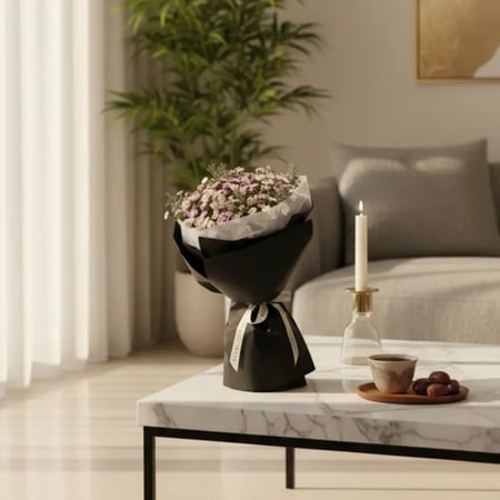 باقة الاقحوان الفاخرة - باقة زهور الاقحوان