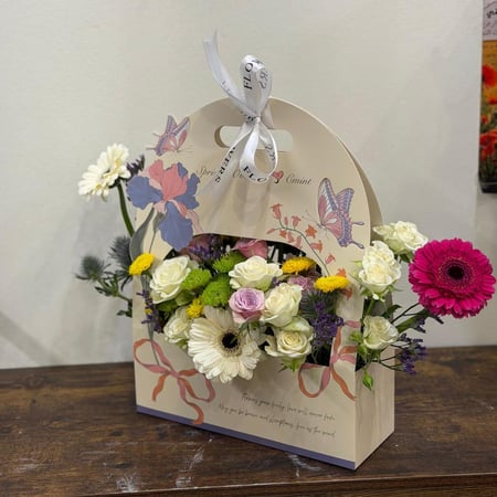 سلة ورود البترفلاي