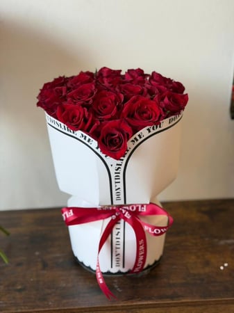 باقه نبض القلب 1     "ورد احمر"