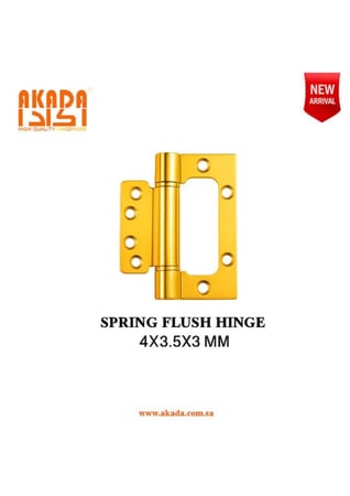 مفصلة فراشة ستانلس ستيل مع دفاش 4X3.5X3 2bb