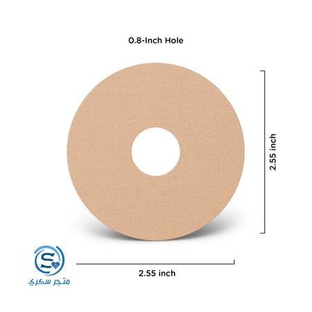 25 لصقه لتثبيت السنسر بفتحه بالمنتصف.