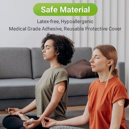 25 لصقة لتثبيت السنسر + غطاء.