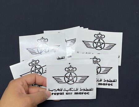 استيكر شفاف
