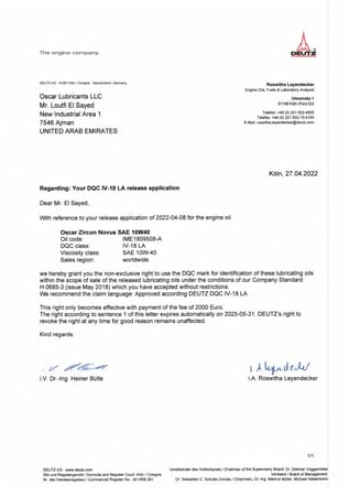 زيت محرك ديزل و بنزين تخليقي بالكامل للاداء الشاق للسيارات الحديثة يدعم دبة البيئة من اوسكار Oscar Zircon Novus SAE 10W40 API CK-4/SN DPF Heavy Duty 1L