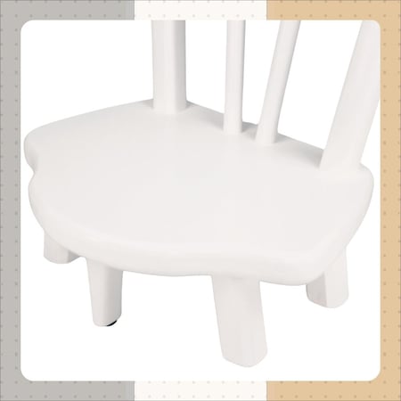 بروبس كرسي كلاسيكي ظهر عالي - أبيض