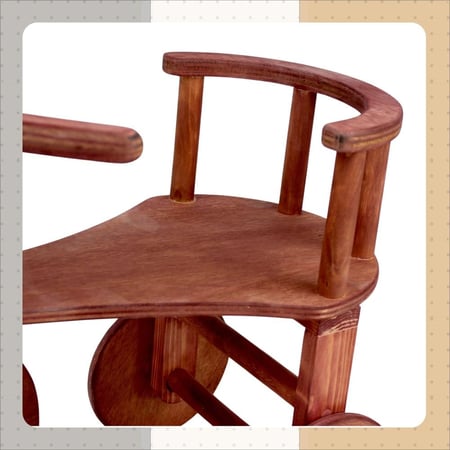 بروبس دراجة أطفال بعجلات متحركة - عودي