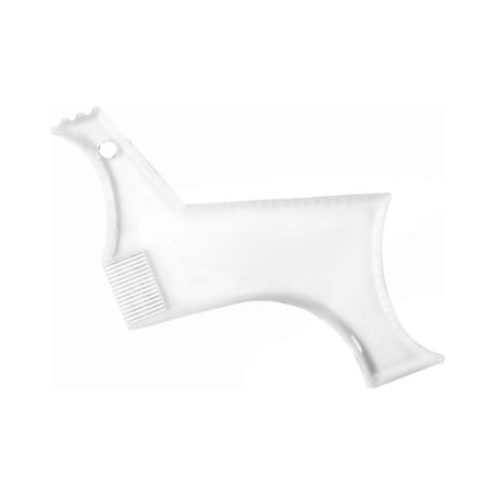 قالب تهذيب اللحية والحلاقة الاحترافي – دليل تحديد خطوط الوجه والرقبة بدقة