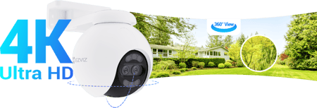 كاميرا ايزفيز لاسلكية بتصميم أنيق تصلح للمنازل