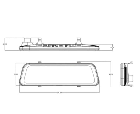 كاميرا تتبع السيارة HIKvision مع تسجيل مزدوج