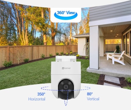 كاميرا مراقبة خارجية Ezviz H8C مع خاصية التحدث والاستماع