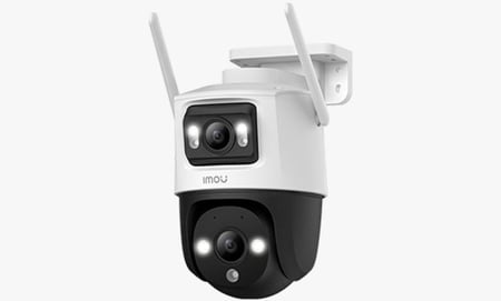 كاميرا مراقبة منزلية بعدستان لتغطية مناطق متعددة بسهولة