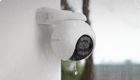جودة تصوير 4K في كاميرا ايزفيز لاسلكية EZVIZ H80X