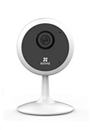 كاميرا مراقبة أطفال Ezviz C1C-B توضح زاوية الرؤية الواسعة