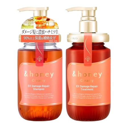 مجموعة شامبو وبلسم أند هوني كريمي إكس (للشعر الجاف للغاية + التالف والمتقصف)