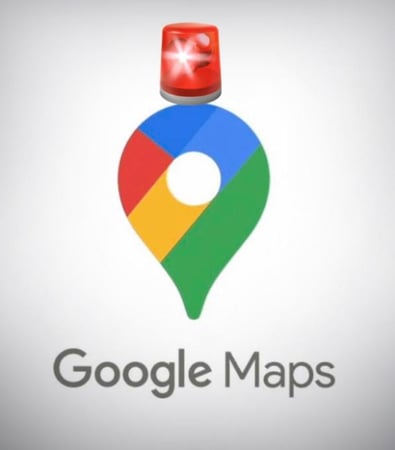 بلاغ تعليقات او موقع قوقل ماب