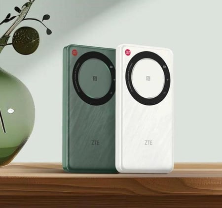 راوتر متنقل ZTE U30 Air 5G بطارية 4500mAh اخضر