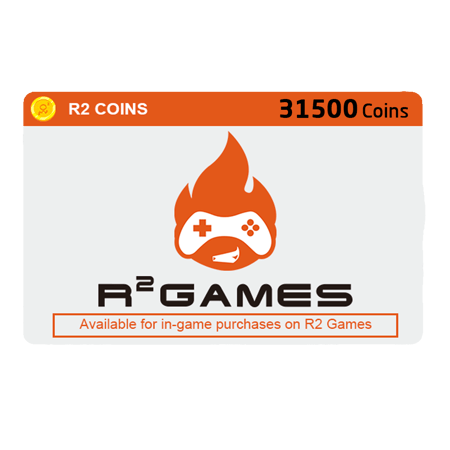 شحن اَر تو جيمز - 31500 كوينز (عالمي)- R2 Games