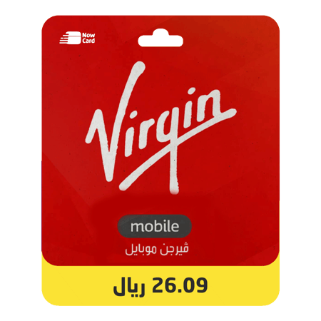 فيرجين موبايل,شحن رصيد فيرجن,virgin,ون كارد,عبادي,ستور,متجر شحن رصيد