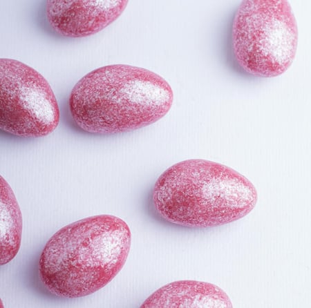 ملبس لوز ورد