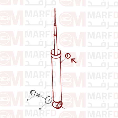 مساعد خلفي MG350