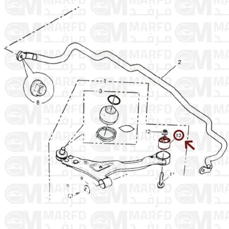 جلبة مقص كبير MG350