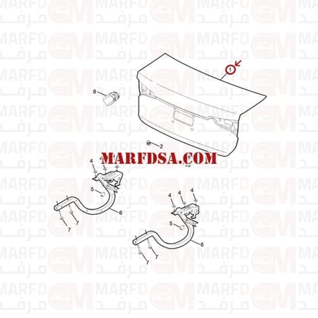 باب شنطه MG5