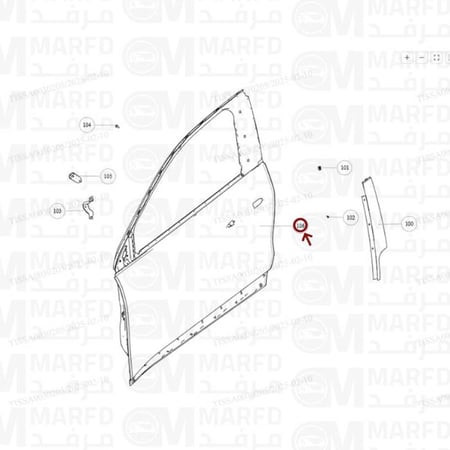 باب امامي هافال  2020 H6