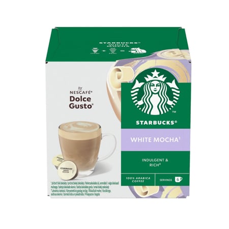 كبسولات وايت موكا ستاربكس دولتشي قوستو
