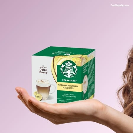 كبسولات ماكياتو فانيلا مدغشقر ستاربكس دولتشي
