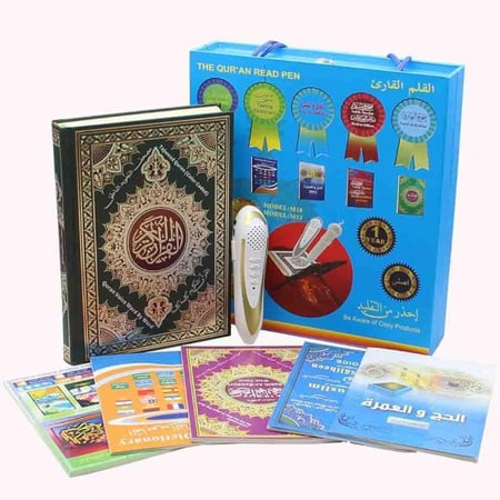 قلم المصحف الناطق الرقمي الذكي مع ملحقاته