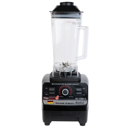 خلاط سلفر كرست بقوة 4500 واط ووعائين SILVER CREST