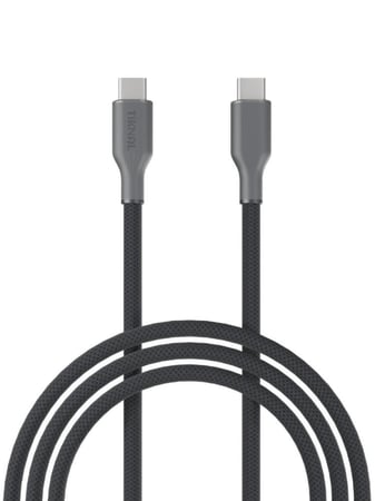 صورة مقربة لكابل شحن تكنل TIKNAL تايب سي